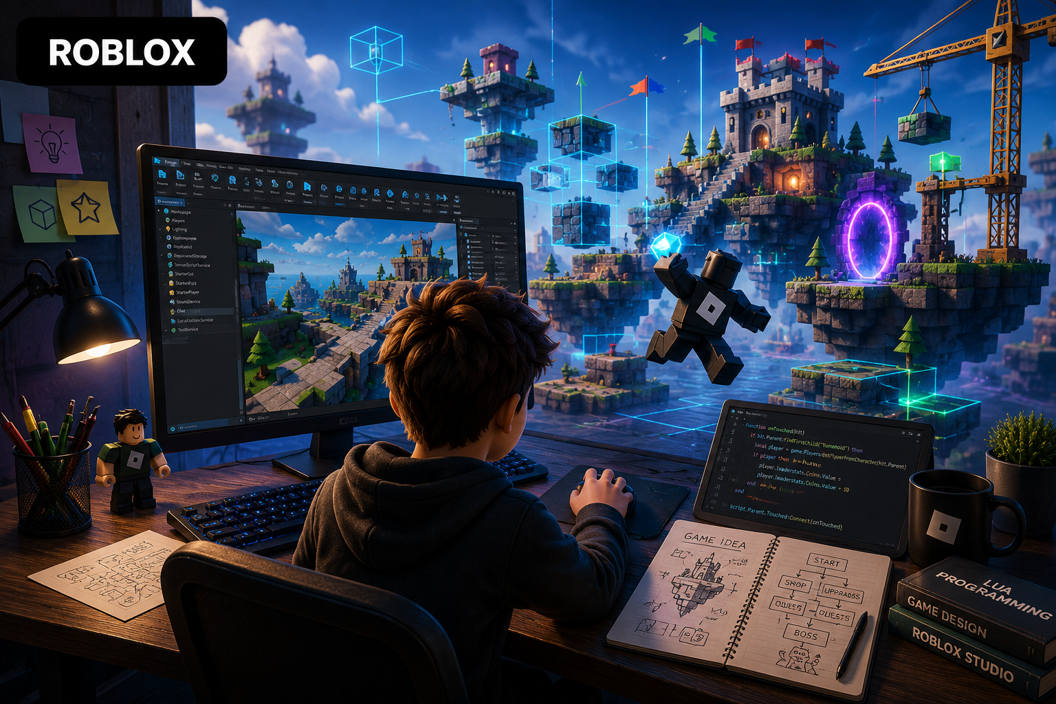 Roblox – Vyvíjaj pokročilé Roblox hry