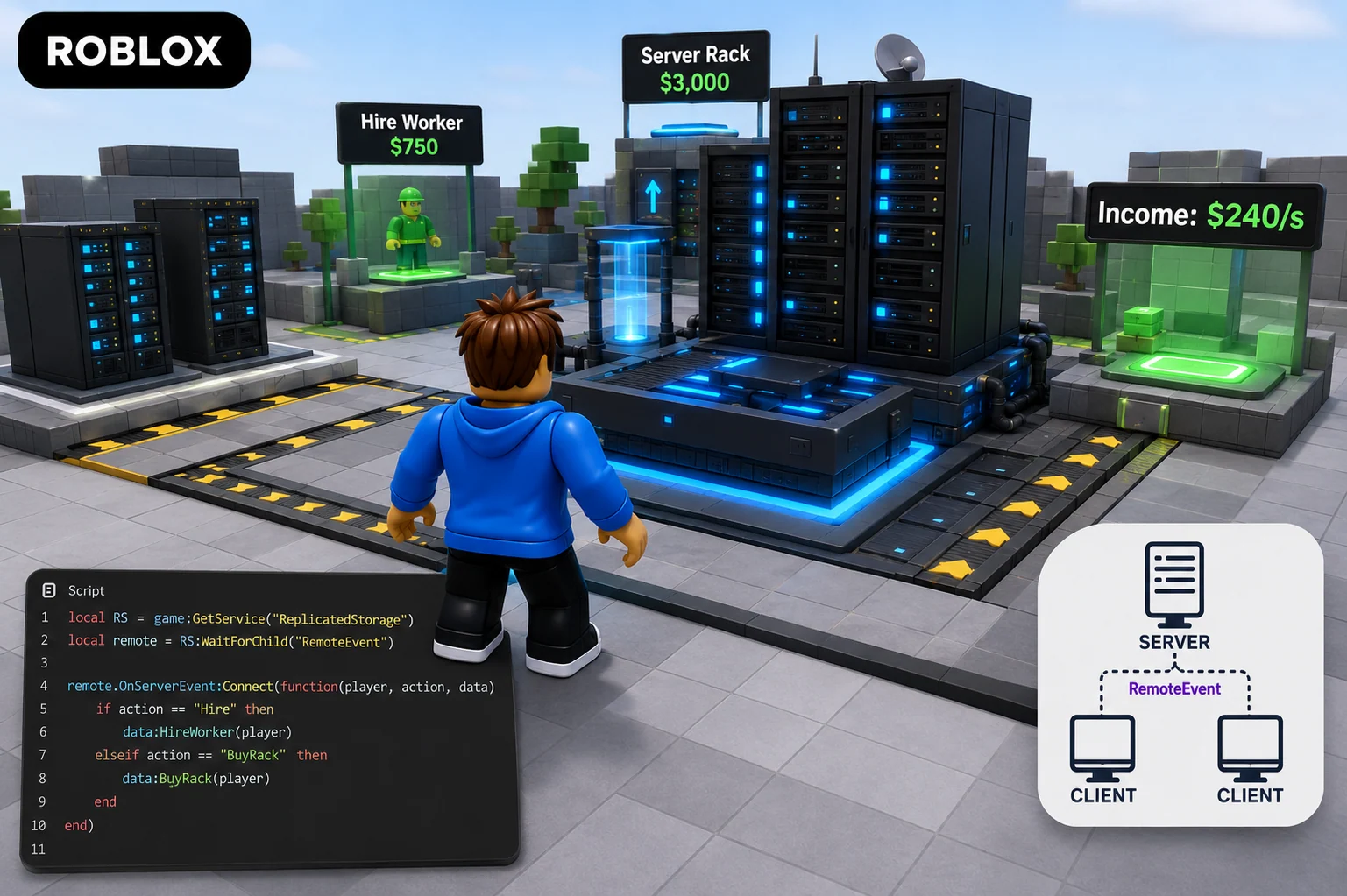 Roblox – Vyvíjaj pokročilé Roblox hry